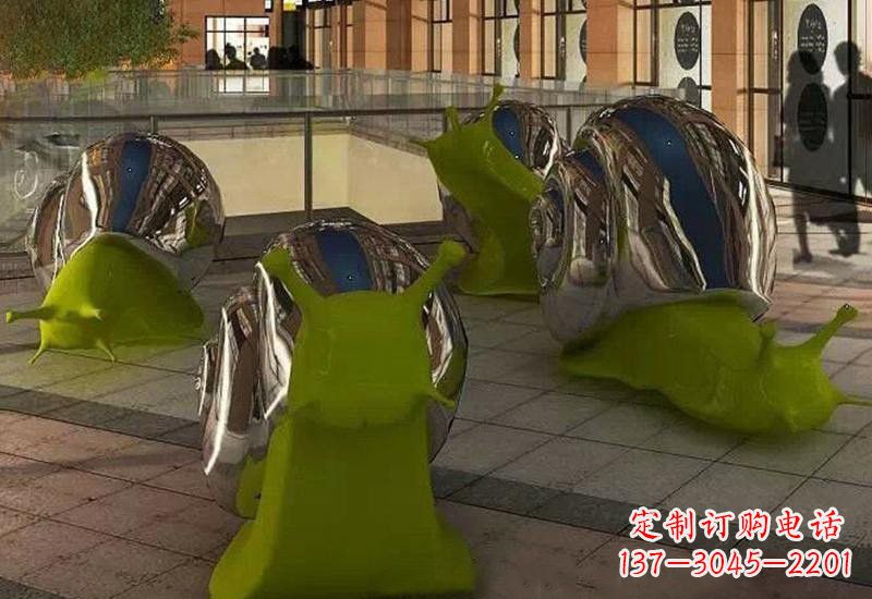 潍坊不锈钢蜗牛雕塑融合现代技术与传统艺术