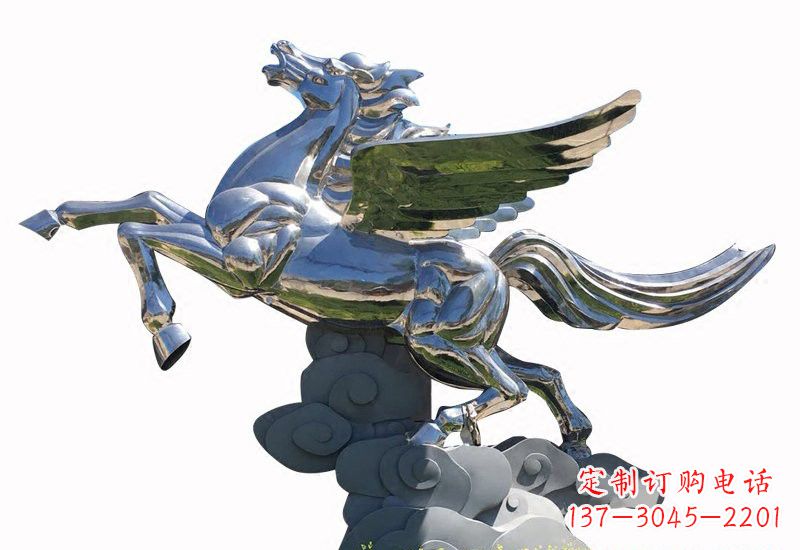 潍坊不锈钢马雕塑把美丽的艺术带入家庭