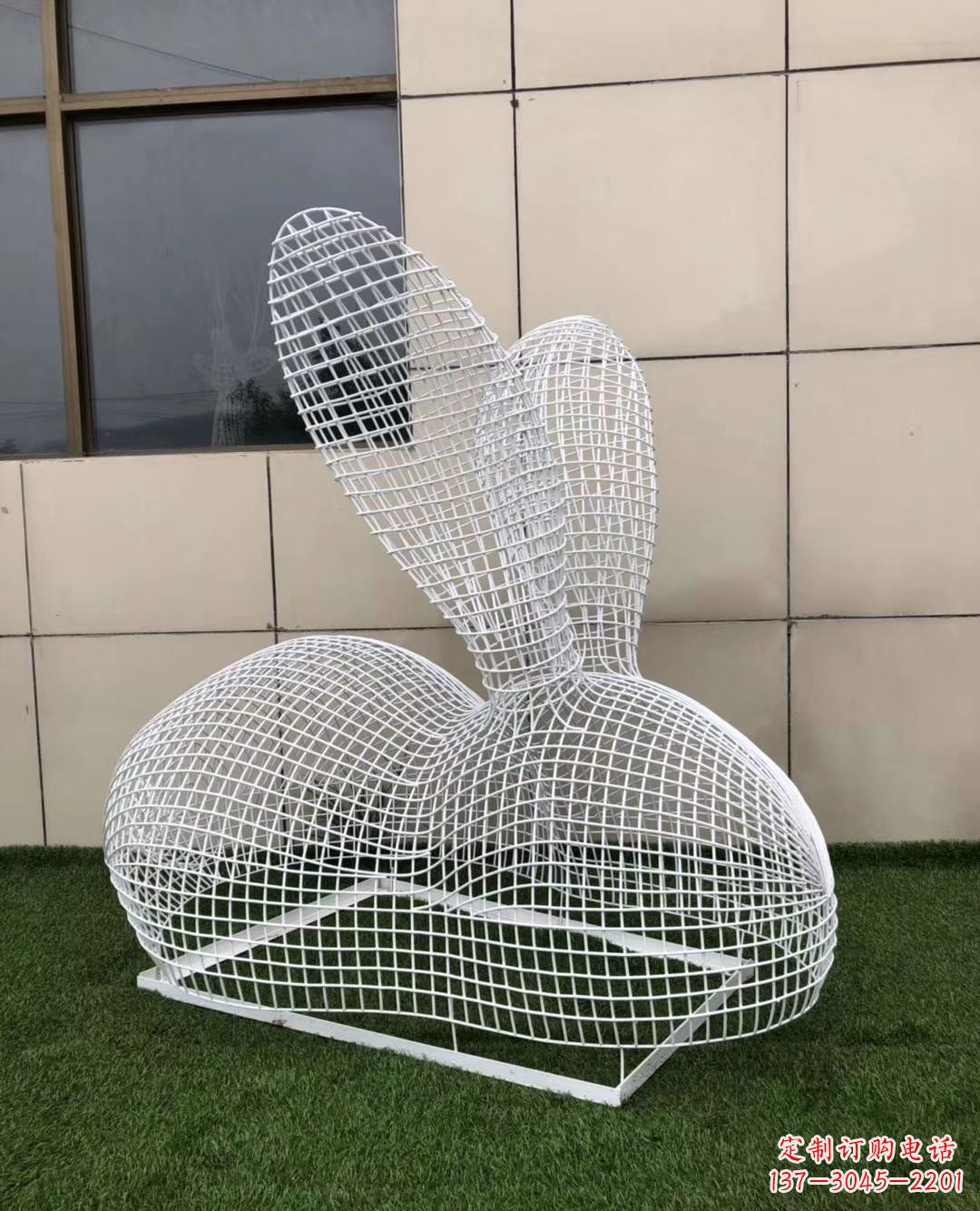 潍坊不锈钢镂空动物雕塑精致美观的艺术品