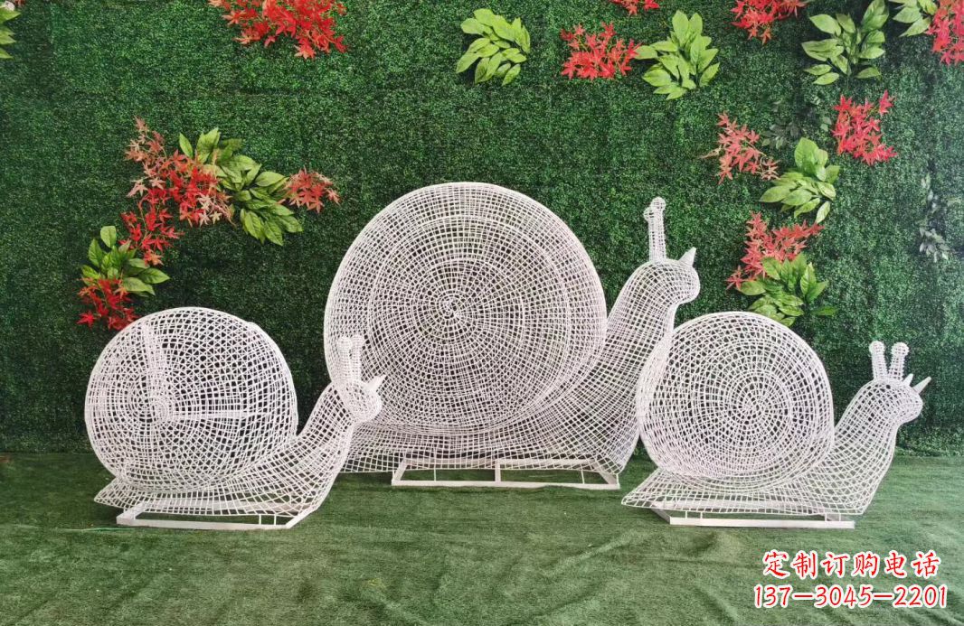 潍坊不锈钢镂空蜗牛雕塑艺术技艺的精致之美