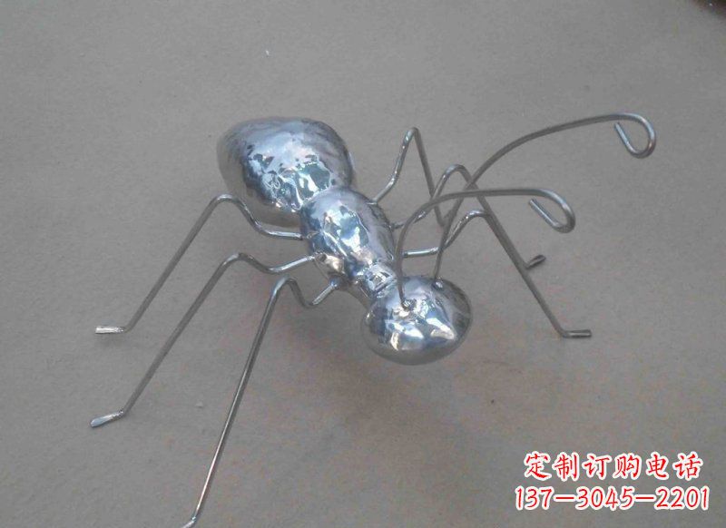 潍坊不锈钢蚂蚁公园动物雕塑一种具有艺术价值的蚂蚁雕塑