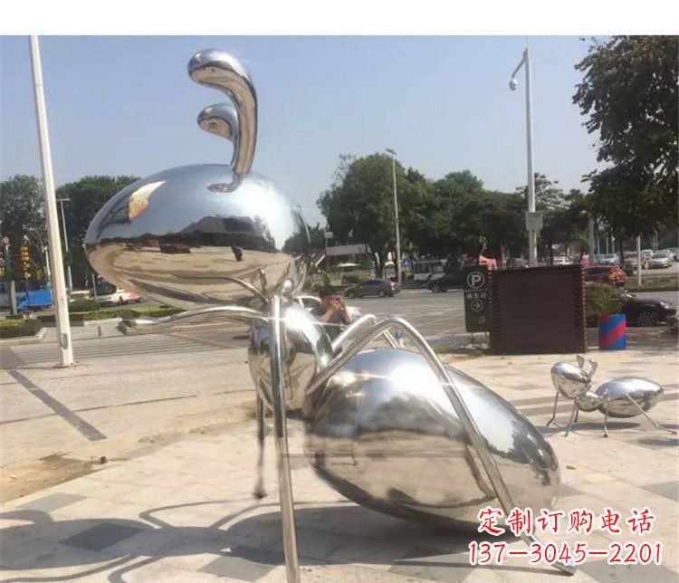 潍坊不锈钢蚂蚁雕塑艺术与自然的完美结合