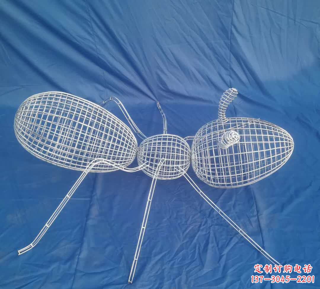 潍坊蚂蚁镂空雕塑精致的艺术精品