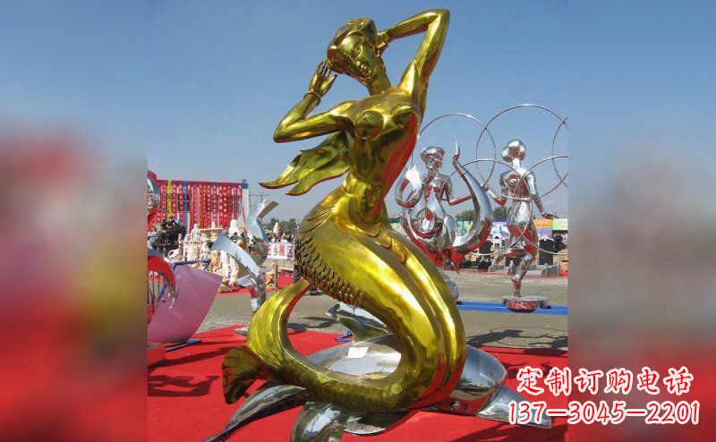 潍坊海底美人鱼雕塑