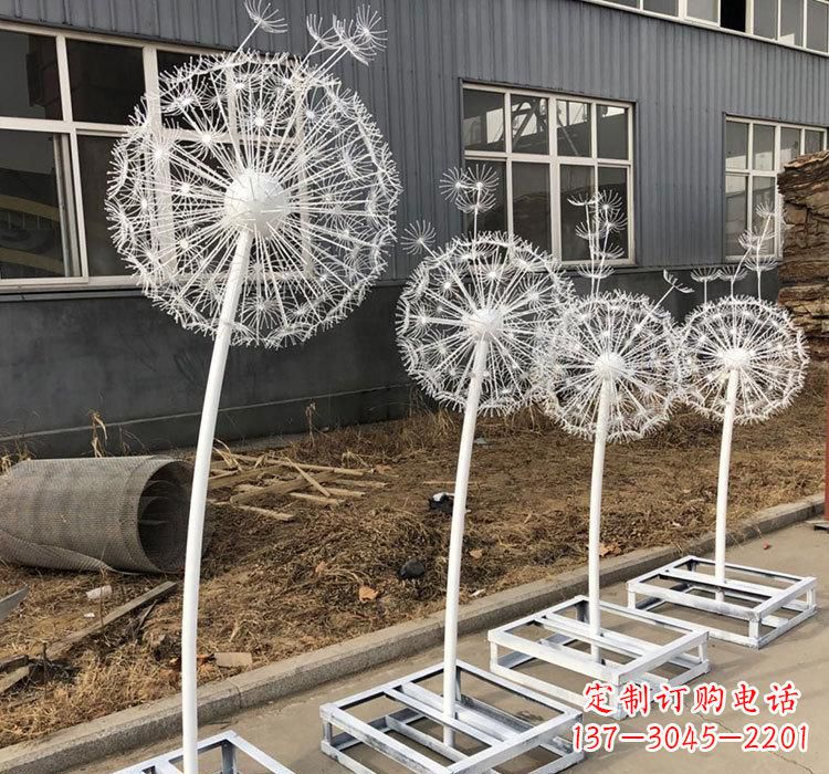 潍坊不锈钢蒲公英——城市雕塑的精美瑰宝