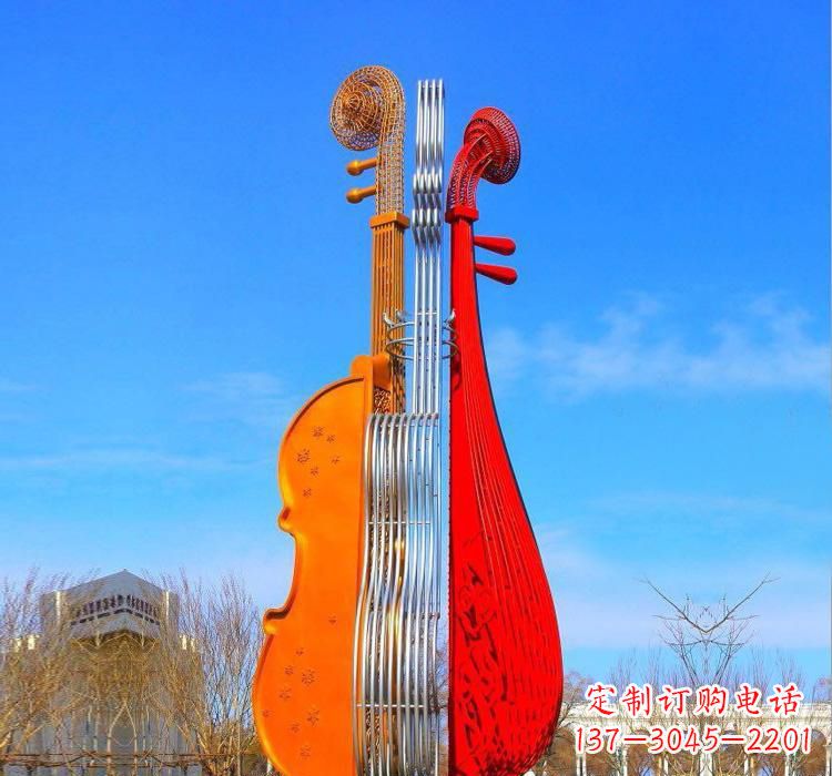 潍坊钢琴雕塑灵魂之声