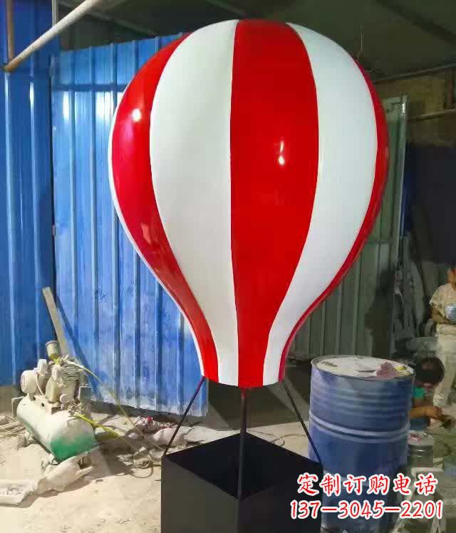 潍坊新题目美丽的不锈钢气球雕塑