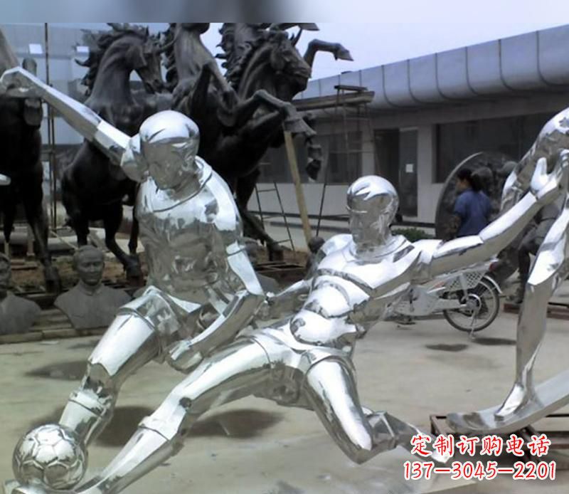 潍坊足球运动雕塑