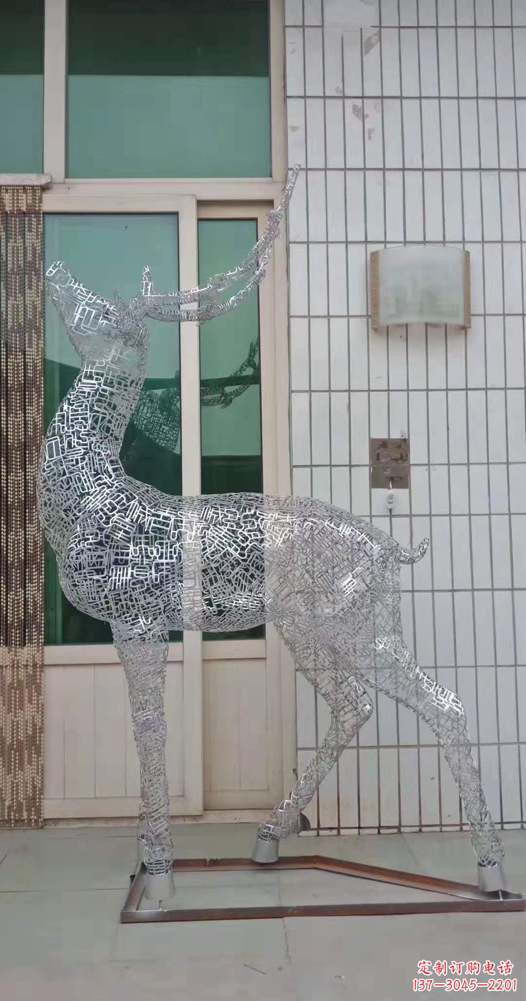 潍坊不锈钢铁艺动物雕塑——艺术与自然的完美结合