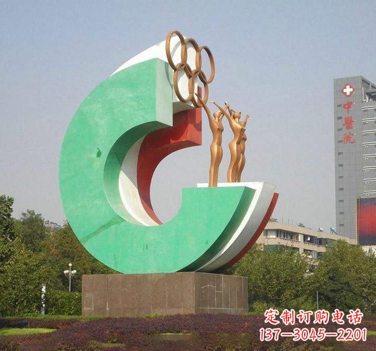 潍坊勇于拼搏的运动员雕塑