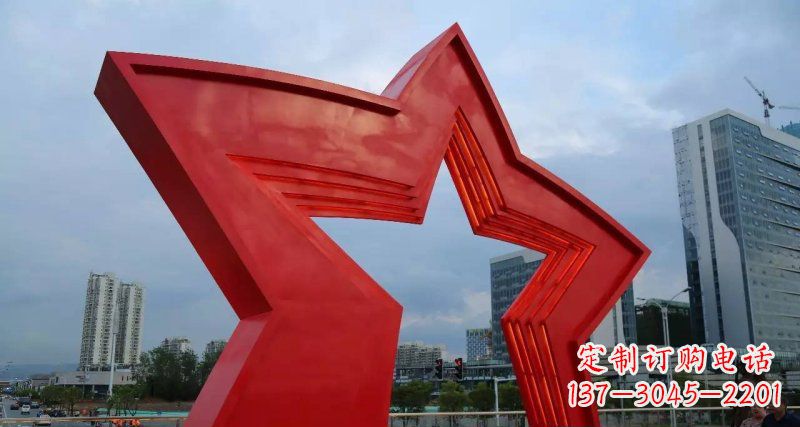 潍坊不锈钢拱门雕塑——表达浓浓城市情怀