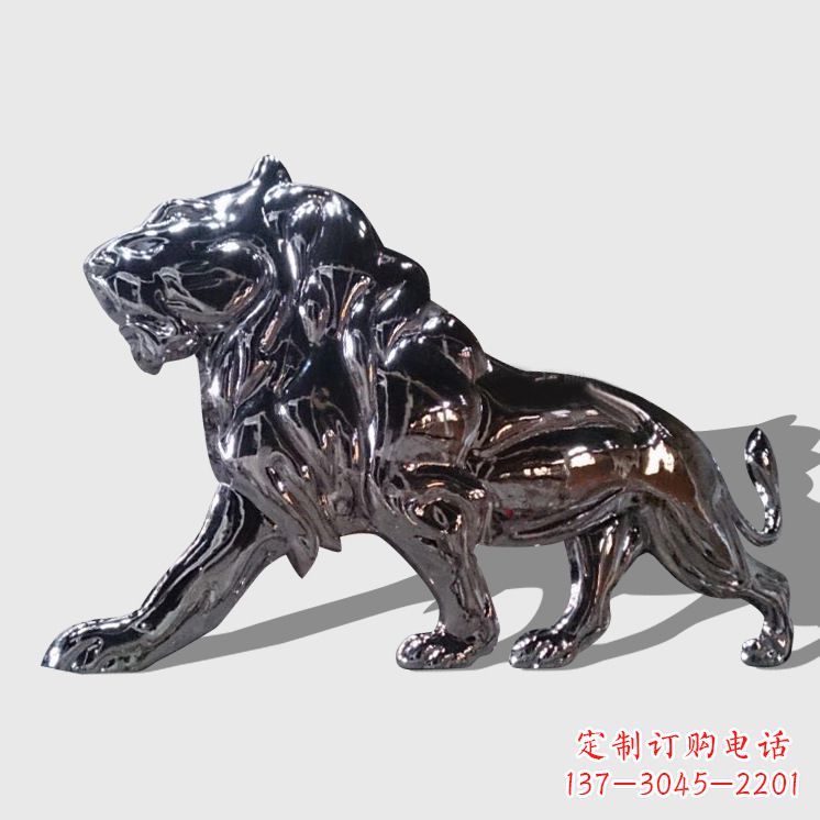 潍坊不锈钢西洋狮子雕塑