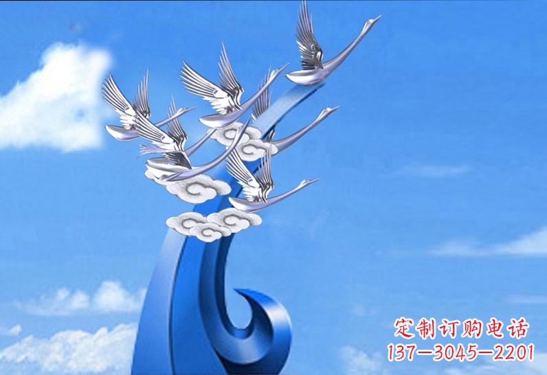 潍坊不锈钢仙鹤美化环境