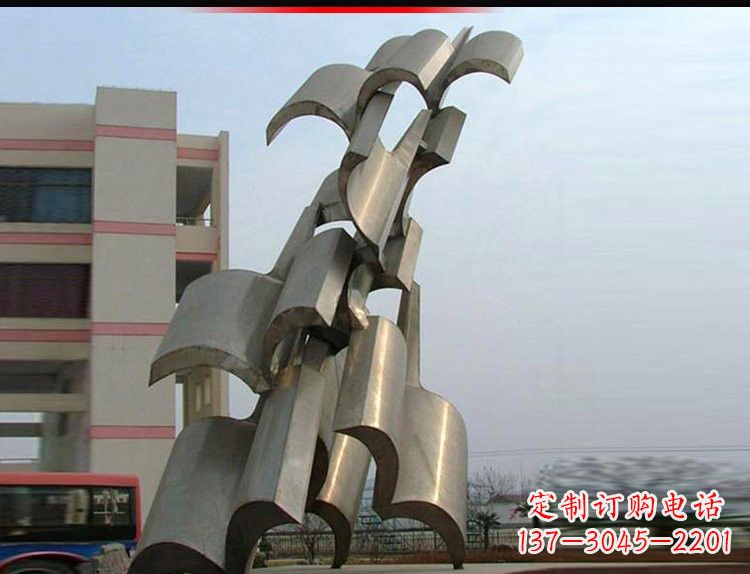 潍坊不锈钢书籍雕塑——记录着校园文化的精彩历史