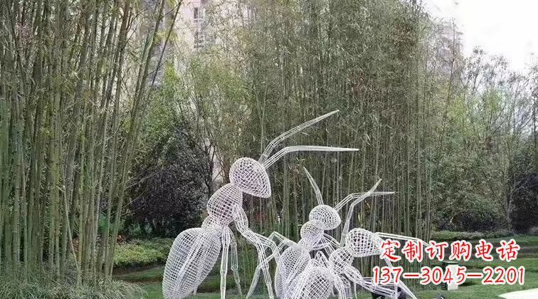 潍坊不锈钢艺术蚂蚁雕塑