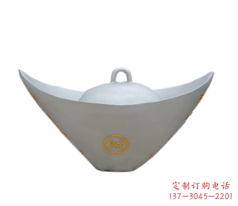潍坊非凡的不锈钢元宝雕塑