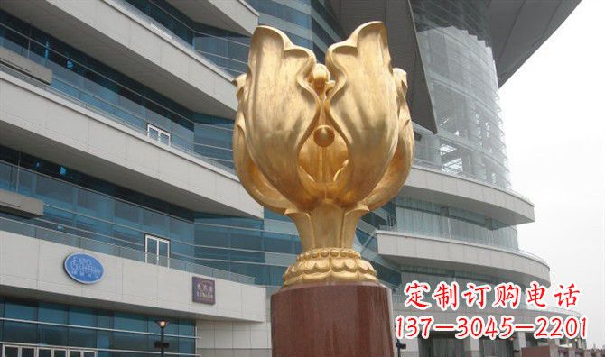 潍坊不锈钢紫荆花之美