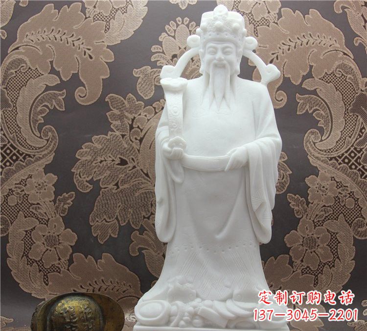 潍坊财神雕塑祈求财富幸福