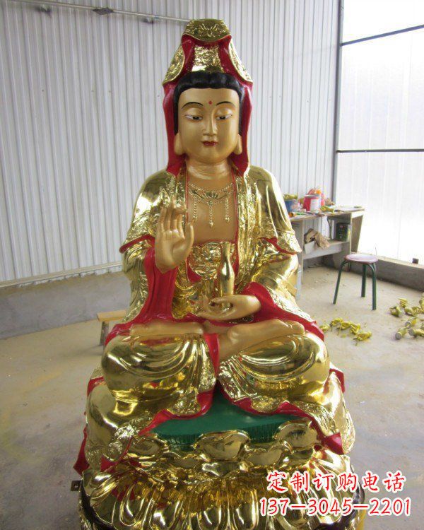 潍坊神圣观音·精美铜雕