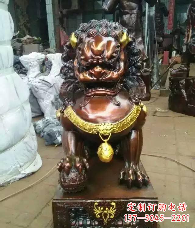 潍坊狮子铜雕——一件传承着历史沉淀的艺术品