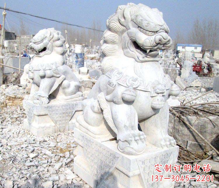 潍坊狮子雕塑一种神圣而古老的艺术