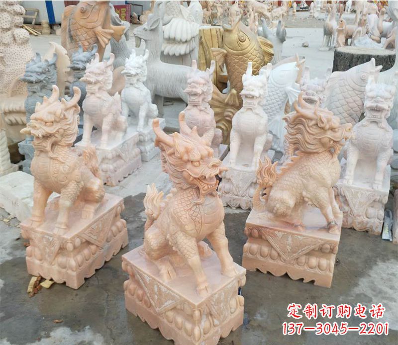潍坊麒麟雕塑传承文化之美