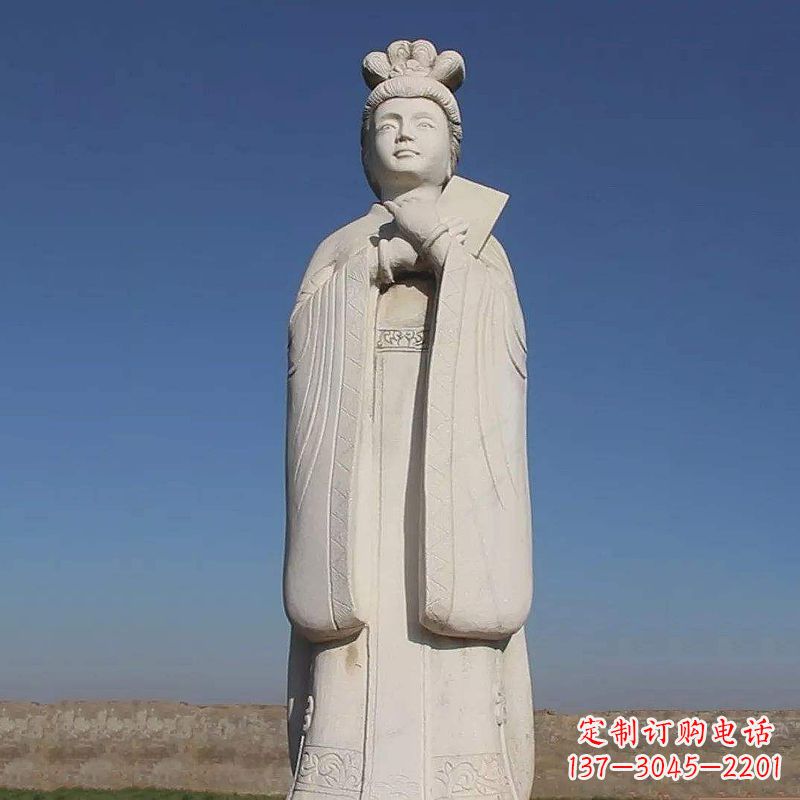 潍坊蔡文姬——象征着东汉文学荣耀的雕像