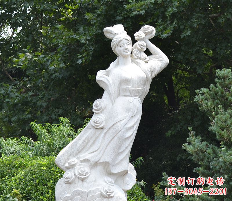 潍坊嫦娥奔月景观石雕