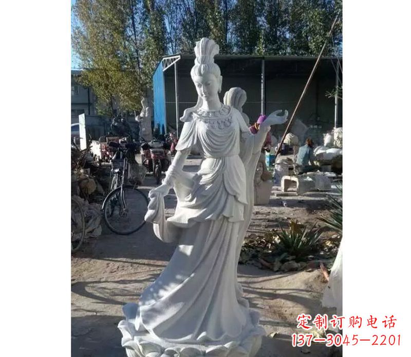 潍坊嫦娥跳舞神仙石雕