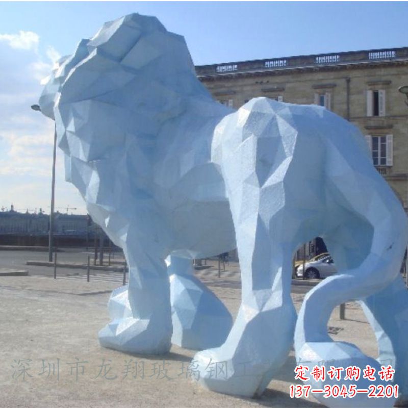 潍坊雕塑艺术以狮子为主题的独特景观