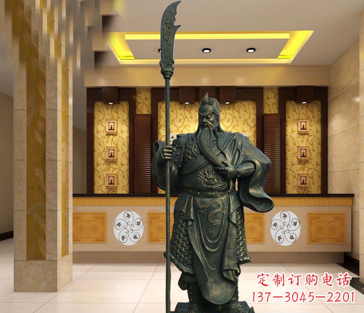 潍坊关公雕塑——传承弘扬中华文化