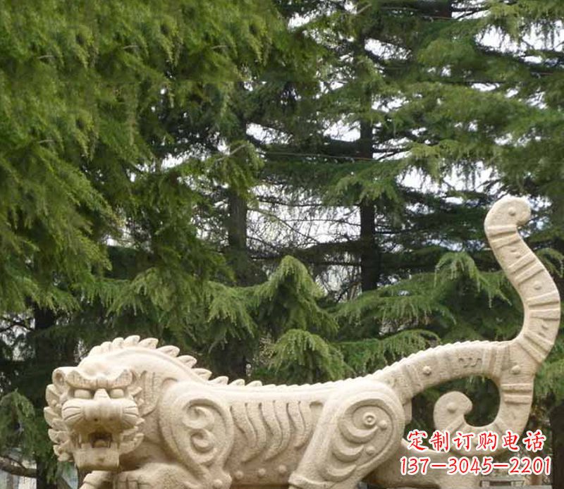 潍坊传神的老虎雕塑
