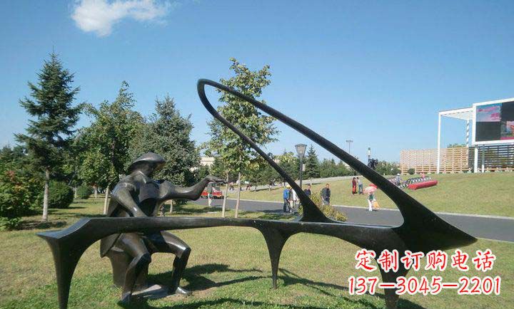 潍坊雕刻旋律钢琴雕塑