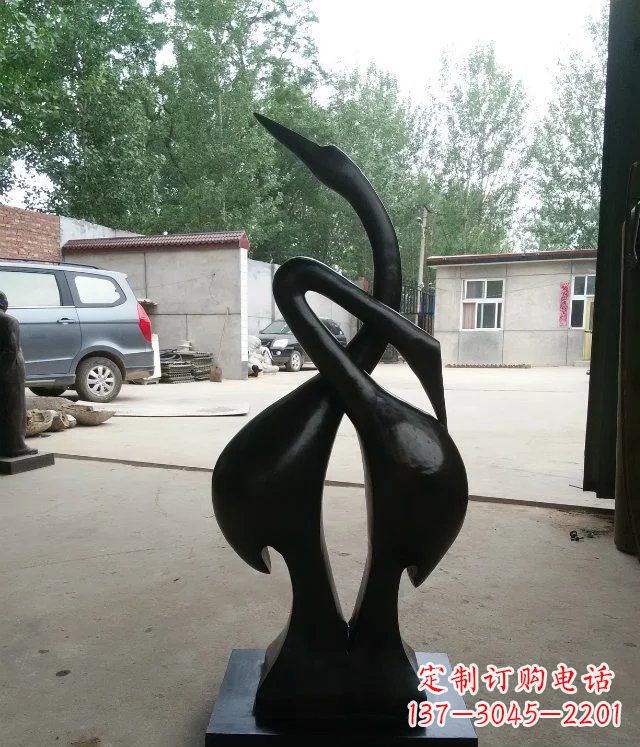 潍坊精美的天鹅铜雕