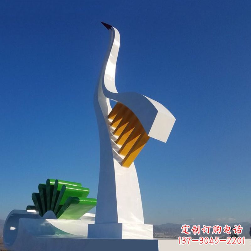 潍坊仙鹤雕塑——一种充满传统文化的艺术品
