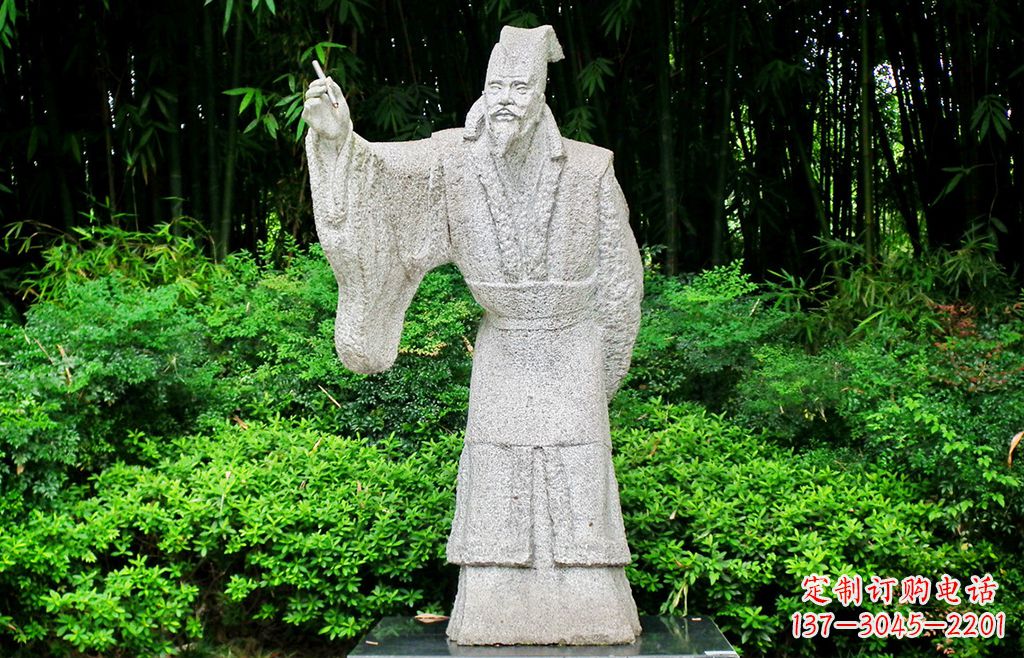 潍坊纪念白居易的雕塑