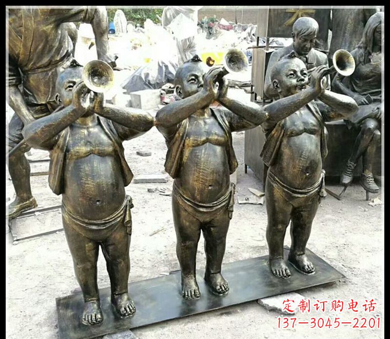 潍坊儿童雕塑弘扬传统文化