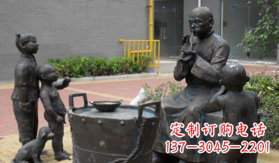 潍坊糖人雕塑温暖的童年回忆