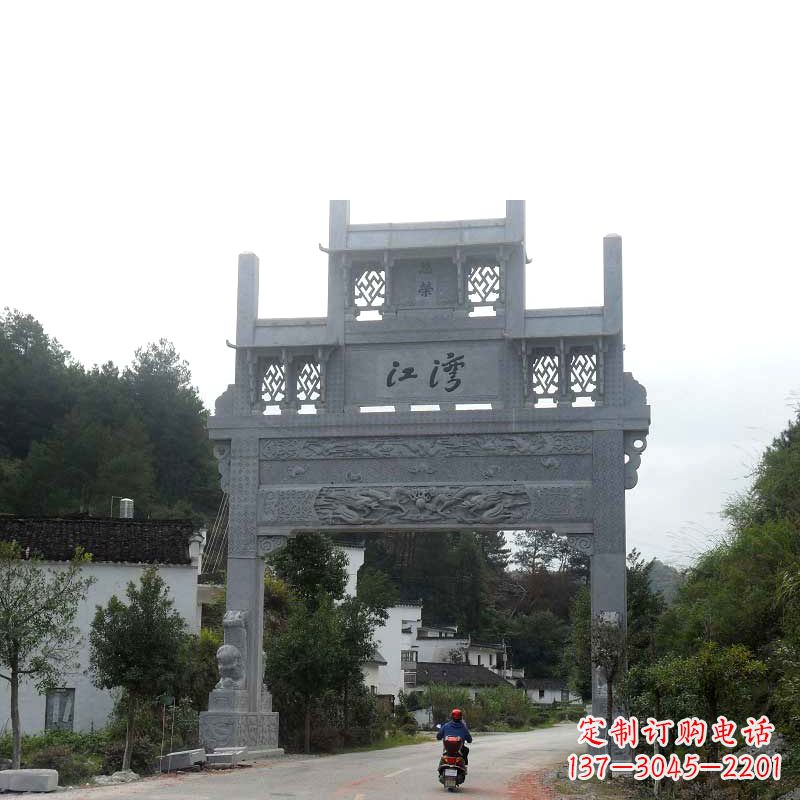 潍坊精美石牌坊雕塑——传承中国古典文化