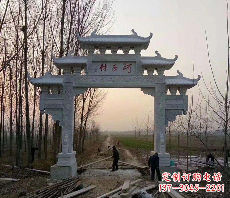潍坊牌坊雕塑——记忆中的美丽家乡