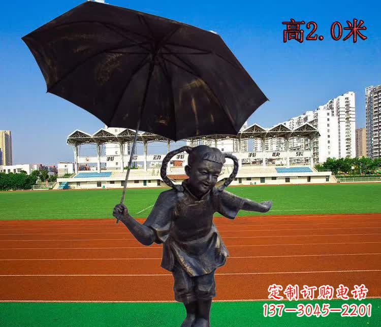 潍坊女孩的梦想雕塑