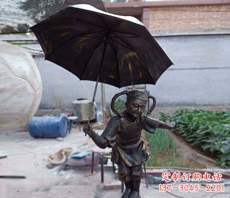 潍坊儿童雕塑传承文化之美