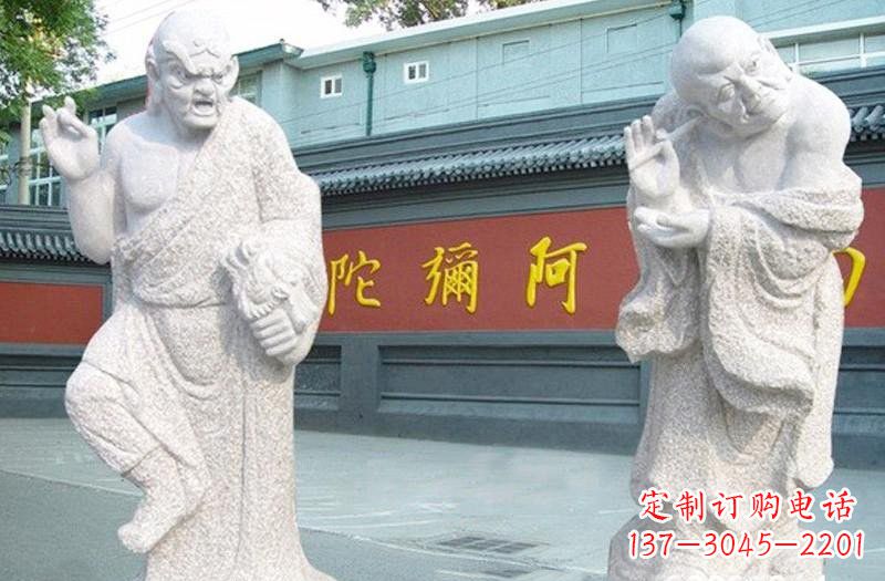 潍坊大理石罗汉雕塑佛教精神的象征