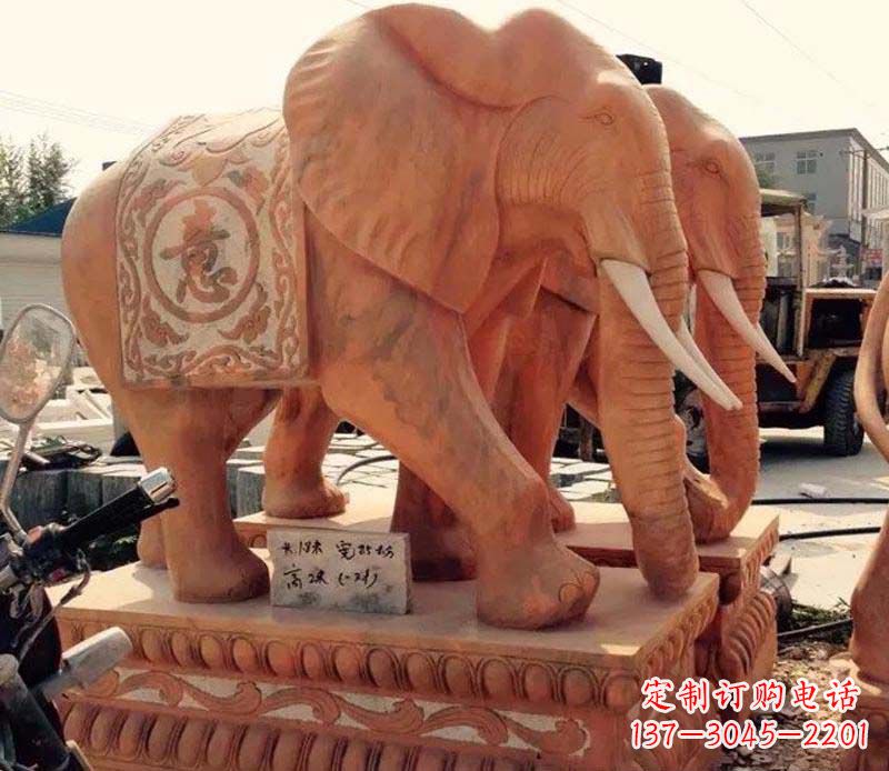 潍坊大象雕塑 传承古典文化的艺术精品