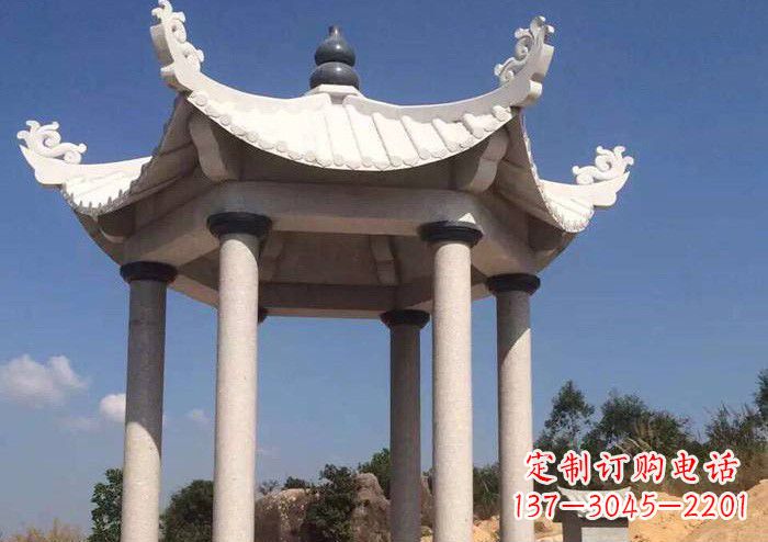 潍坊大理石凉亭雕塑——传承古代工艺之精粹