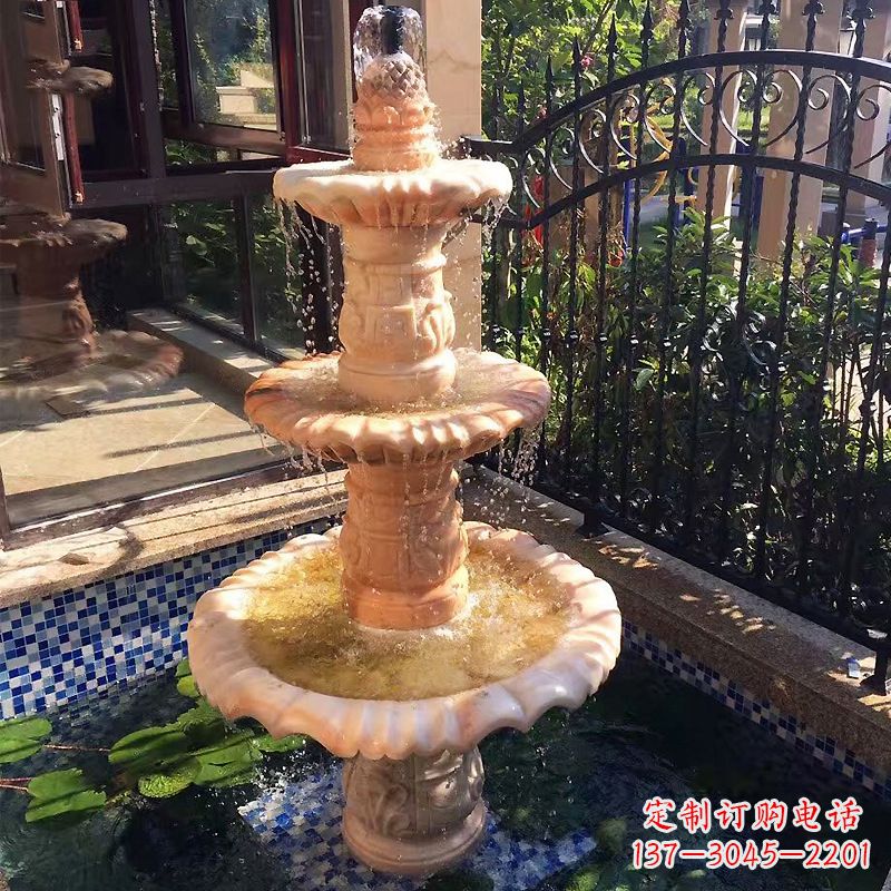 潍坊大理石雕刻风水球赋予神秘力量