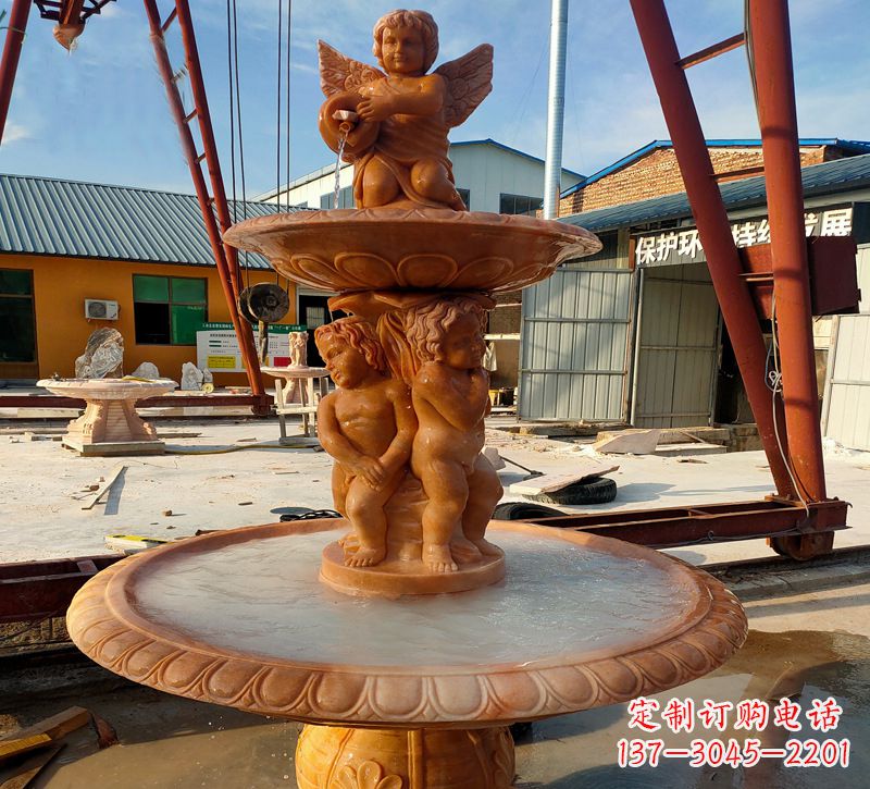 潍坊大理石风水球雕塑传承古老文化