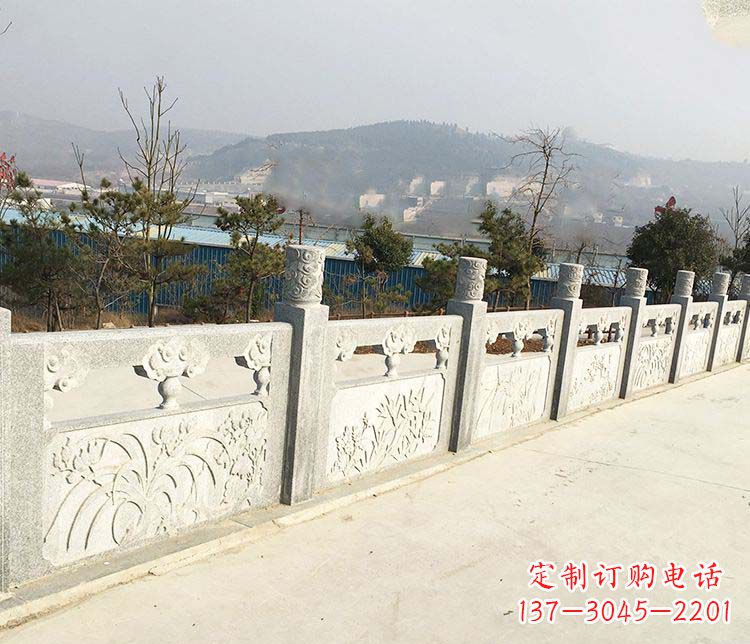 潍坊大理石护城河栏板石雕