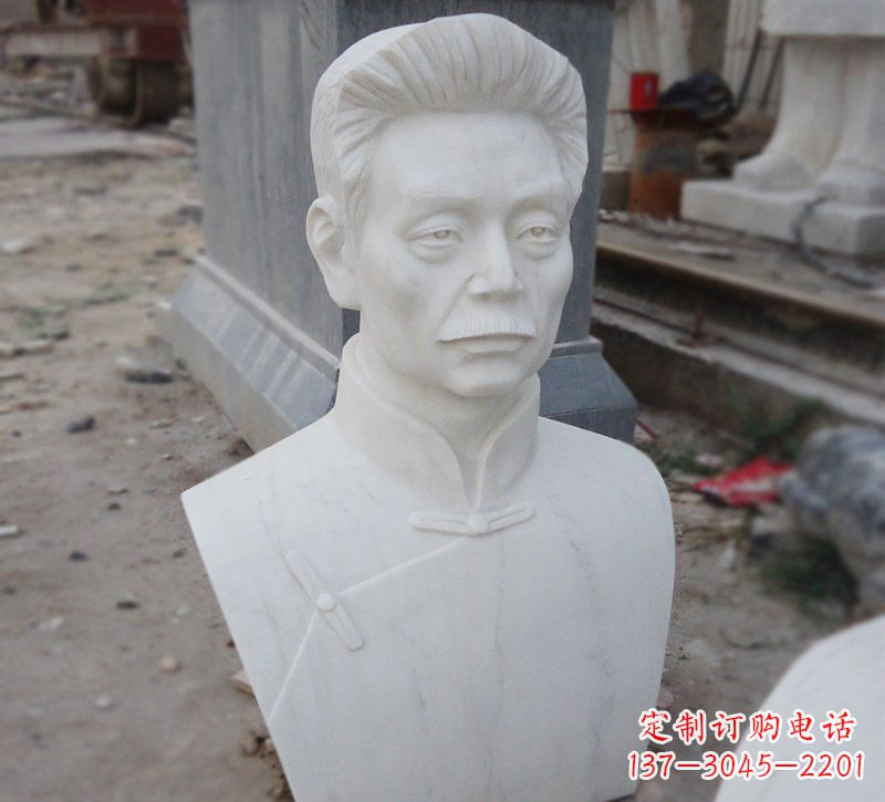 潍坊传承文化魅力·鲁迅头像精美雕塑