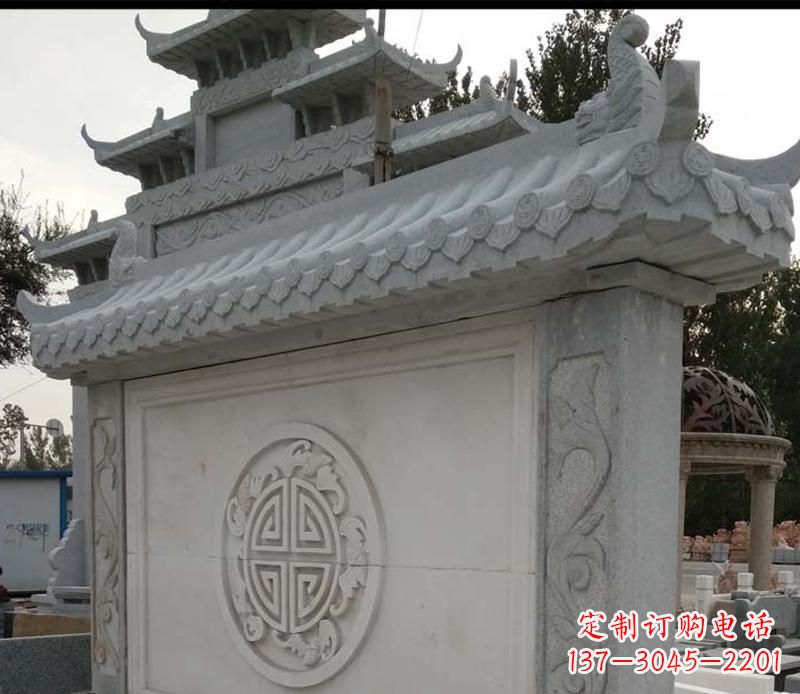 潍坊精美大理石影壁雕塑